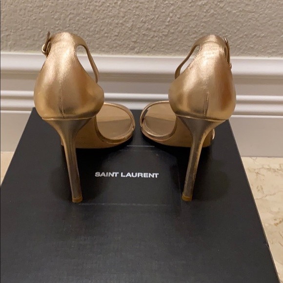 YSL ROSE GOLD HEELS - Picture 3 of 9